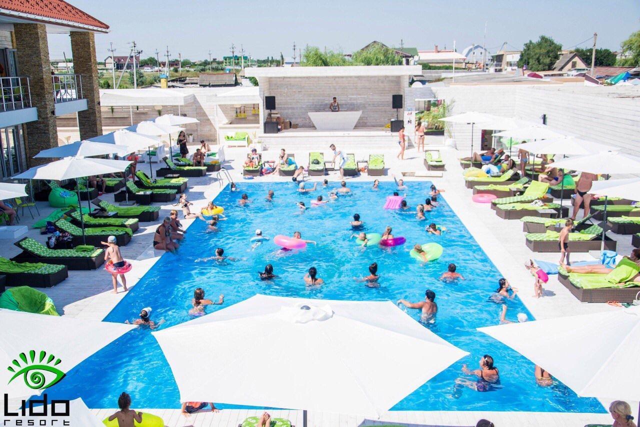 Hotel Lido Lazurne Buitenkant foto